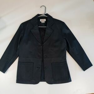 Bagatelle leather blazer // jacket